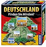 KOSMOS 692797 Deutschland - Finden Sie Minden? Brettspiel, Geographie Spiel für 2-6 Spieler ab 10 Jahren, Deutschland Reisespiel