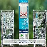 CAGO CO2-Zylinder für 60l Sprudel-Wasser - Nachfüll-Flasche kompatibel mit Soda-Stream & anderen Wasser-Sprudlern - Kohlendioxid-Flasche - Kartusche