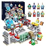 Werewolf Kill Games Building Blocks Toys,Space Alien Figures Peluche Game Model Kit Bricks Classic Kids Toy for Children Gift Mini Statues, Figures Game Mode(99861-32pieces)