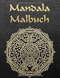 Mandala Malbuch: 95 Mandalas für Erwachsene auf schwarzem Hintergrund für fantastische Farben | kostenlose Malvorlagen als PDF zum Ausdrucken
