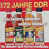 Fast 72 Jahre DDR Spirituosen 4Pack - nostalgische DDR Kultprodukte - Ossi Produkte
