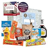 American Way of Life außergewöhnliche Geschenkbox | Geschenk für Männer Frauen | besonderes Geschenkset Amerika Süßigkeiten + BBQ | USA Box
