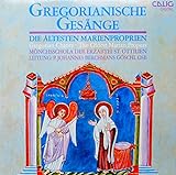Gregorianische Gesänge - Die ältesten Marienproprien (Neujahr - Mariä Verkündigung - Advent) [Vinyl LP] [Schallplatte]