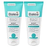Balea 2er-Set Hautpflege: Beauty Expert Körperlotion BODY CREMEGEL Bodylotion parfümfrei, stärkt die natürliche Hautbarriere, verfeinert u. glättet das Hautbild mit 5% Niacinamide (2 x 200 ml), 400 ml