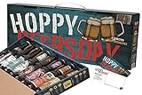 KALEA Hoppy Beersday | Bier Box mit Tragegriff | gefüllt mit 8 x 0,33l Biere | inkl. Grußkarte | Biergeschenk zum Geburtstag